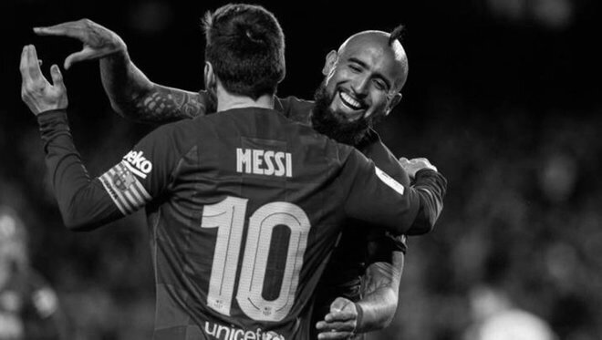 Messi Vidal არტურო ვიდალ, შენ ბარსას დააკლდები!