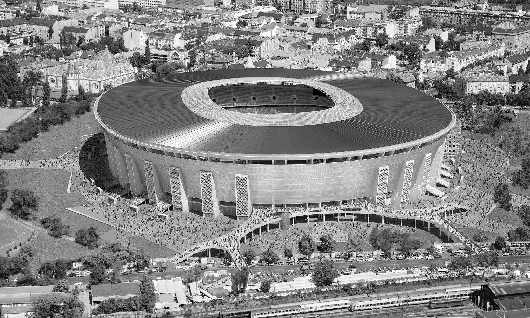 Puskás-Stadium უემბლი თამაშგარეში რჩება