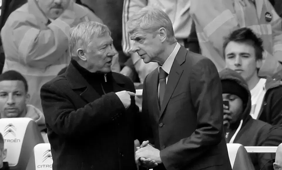 Wenger and Ferguson ვენგერი უკანა ხედვის სარკეში