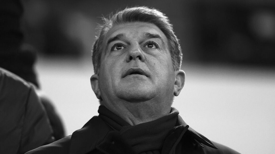Joan Laporta BW ლაპორტას კორონაცია