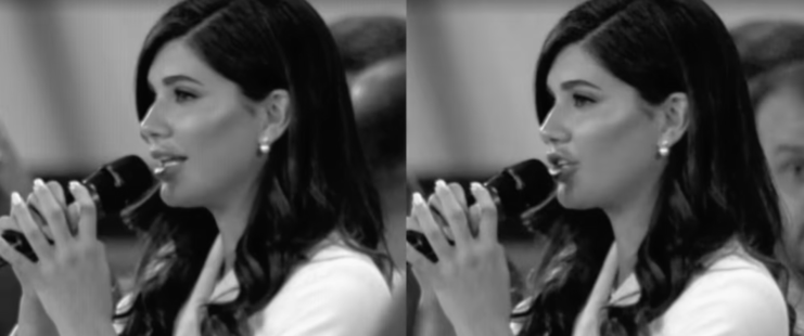 Barbara popovic ჰიმნი თუ კარაოკე?