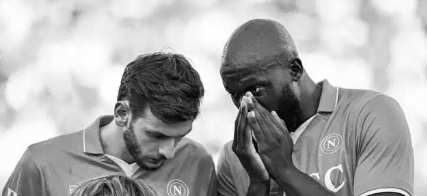 Lukaku and Kvaratskhelia დიდი კეთილი ლუკაკუ და მელანქოლიკი კვარაცხელია