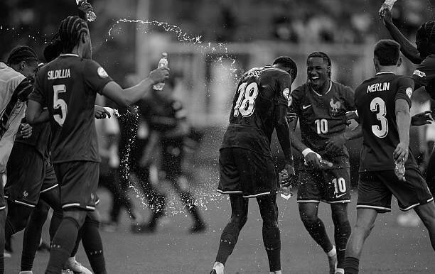 france vs Denmark ახალგაზრდა ფრანგები ბოლო წამებზე იგებენ