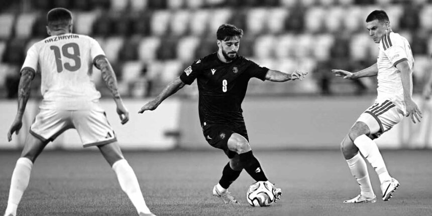 GEO-UKR სვანაძის უგოლო დებიუტი